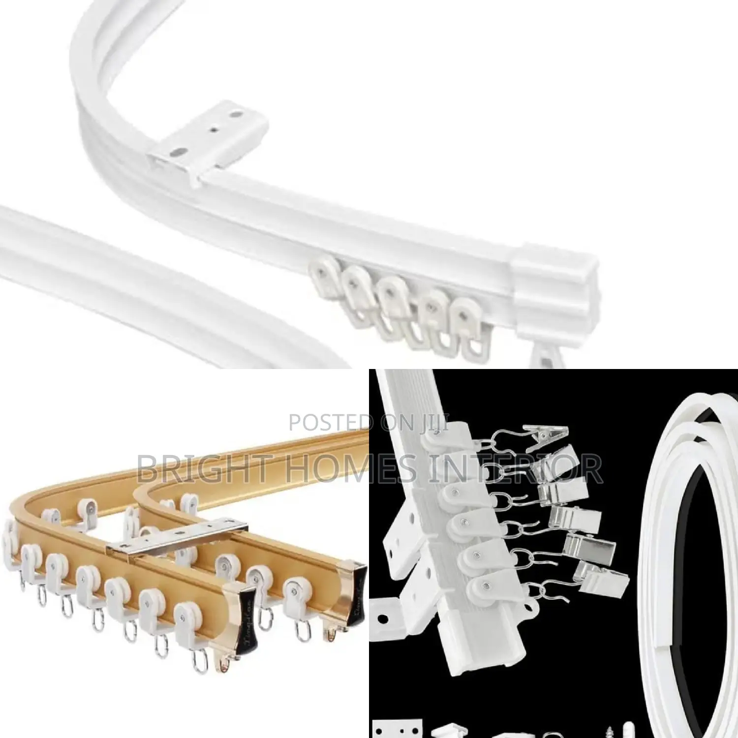 Bendable Curtain Rails Hospital Rails Mosquito Net Rails