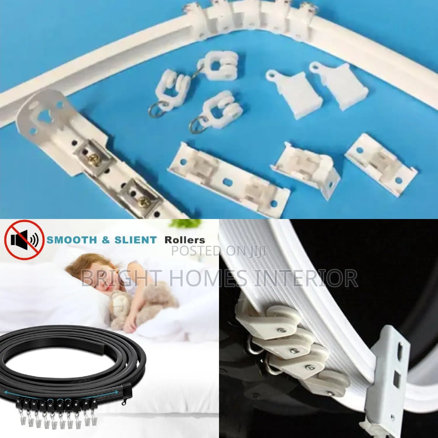 Bendable Curtain Rails Hospital Rails Mosquito Net Rails