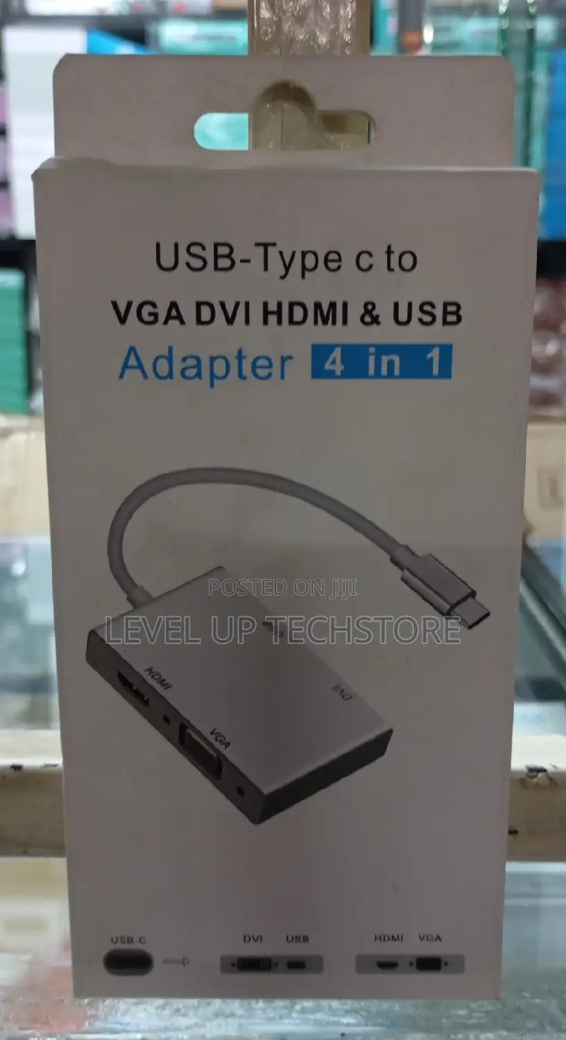 Type C to Hdmi 4 in 1 Adapter