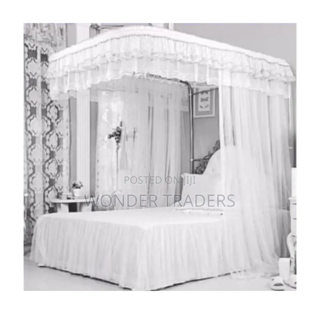 Mosquito Net Two Stand With Rails Mosquito Net