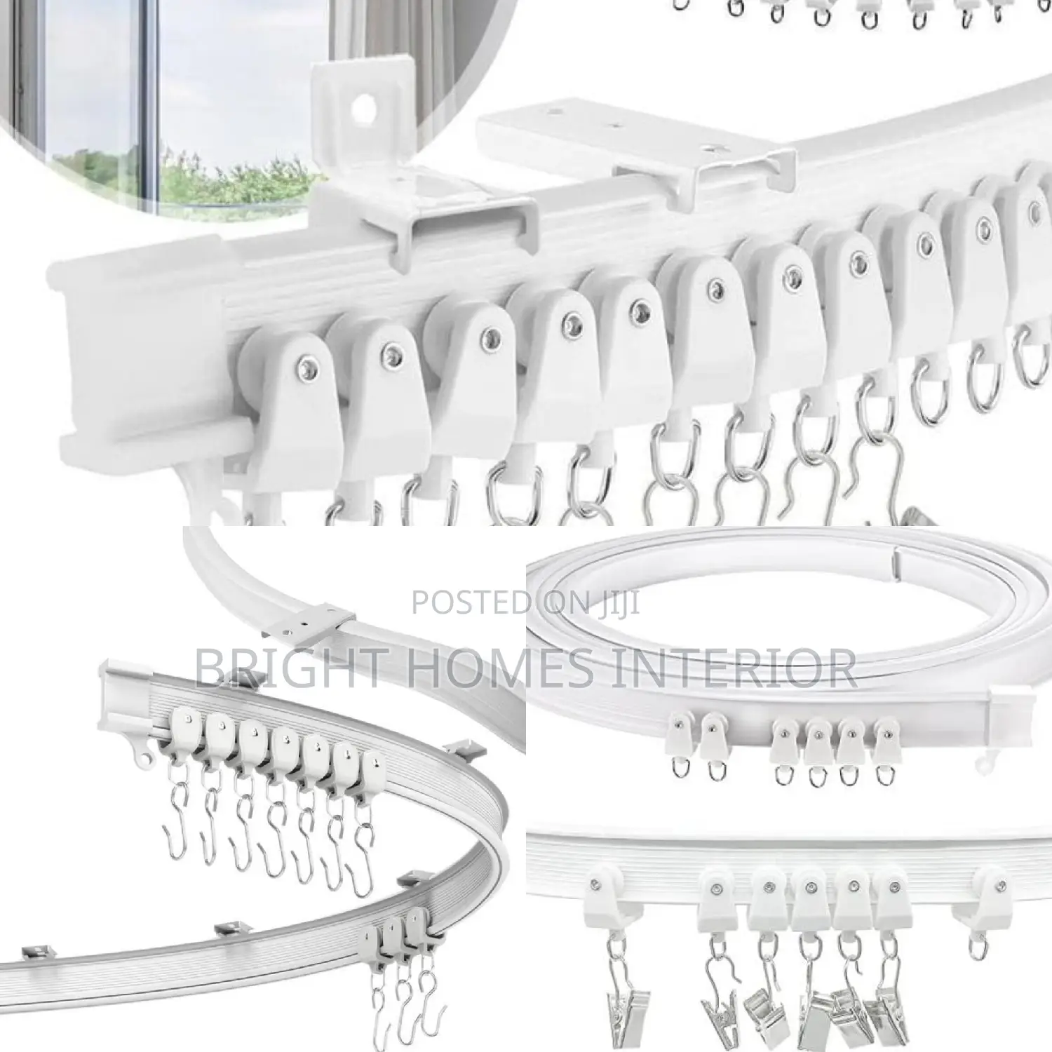 Bendable Curtain Rails Hospital Rails Mosquito Net Rails
