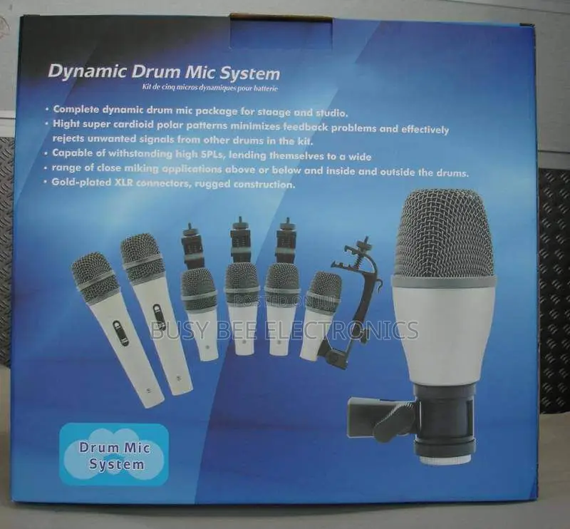 Dynamic Drum Microphone System