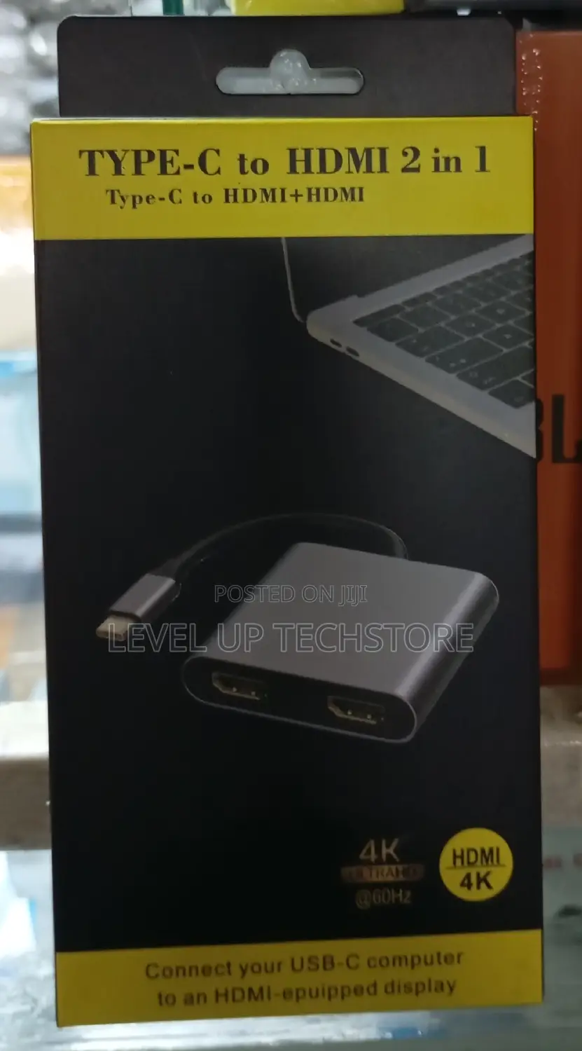 Type C to Hdmi 2 in 1 Adapter
