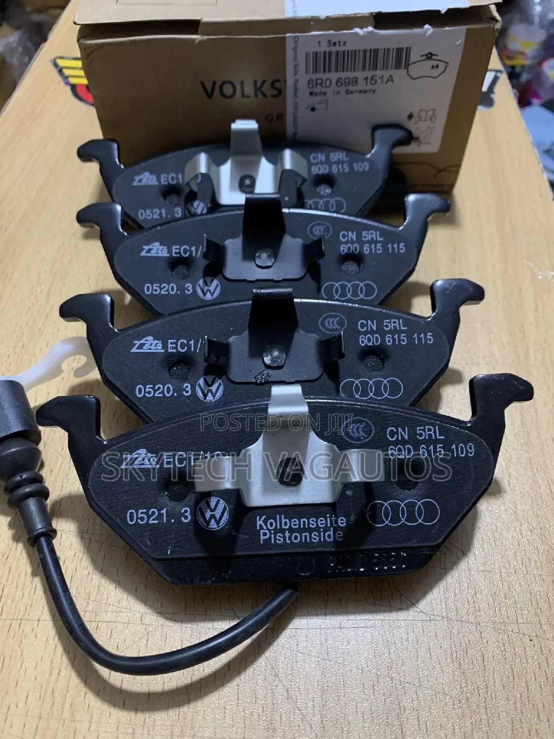 Polo/Mk4/Golf Front Brake Pads