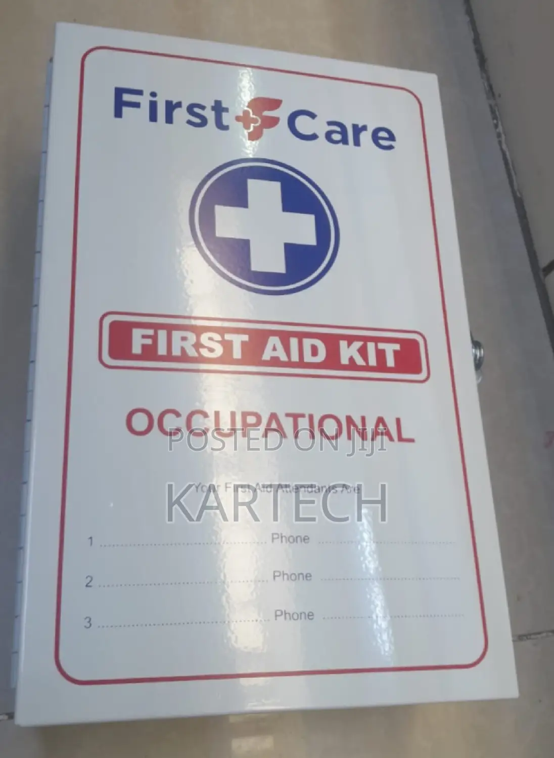 White Occupational First Aid Kit