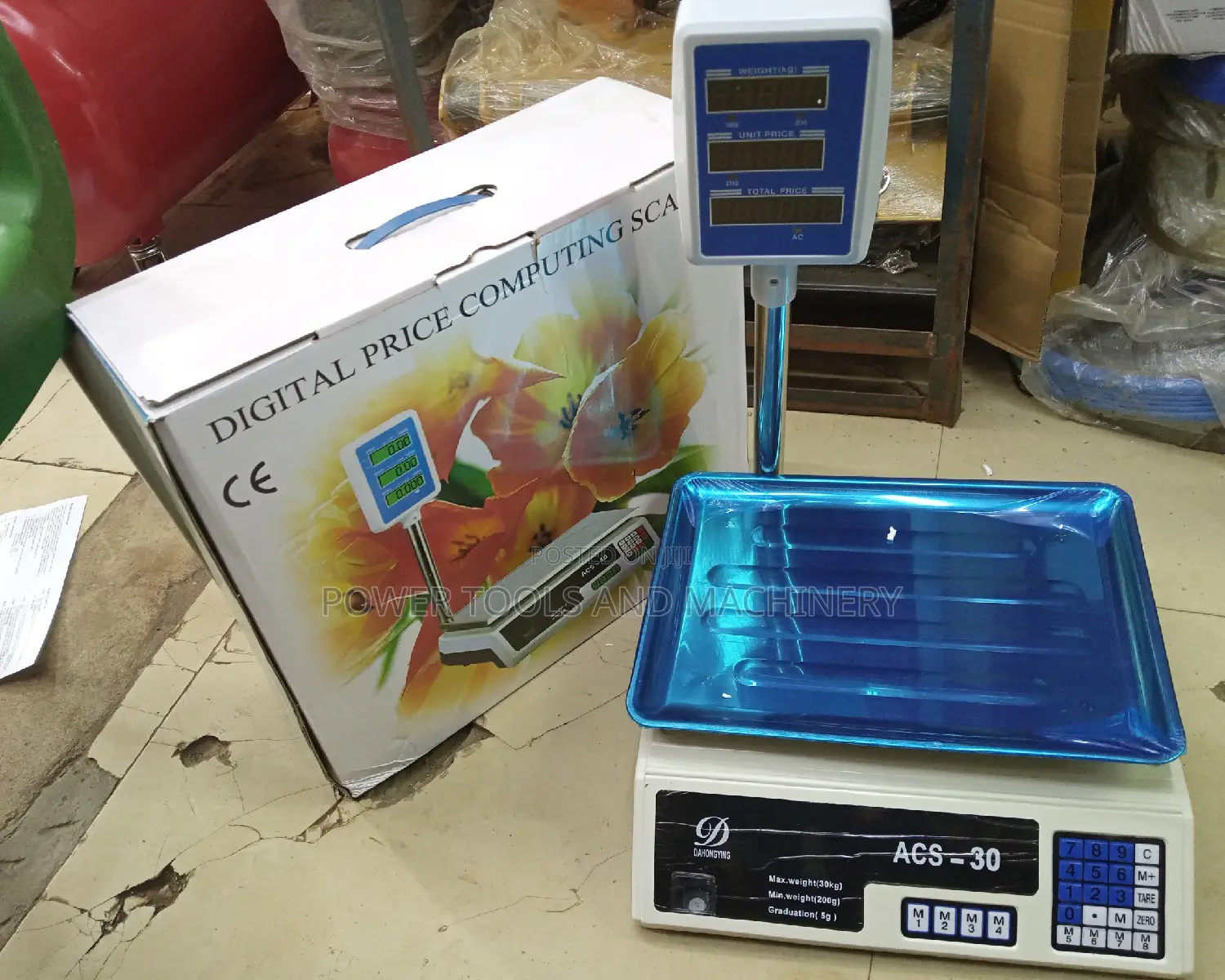 Acs 30 Digital Scale Maximum 30kgs