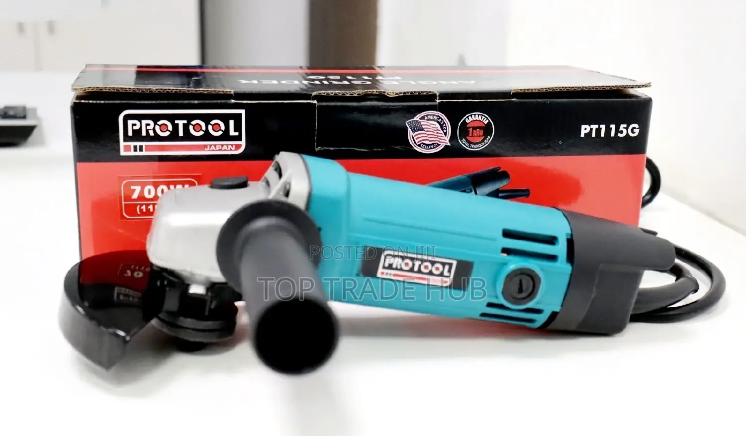 PROTOOL JAPAN ANGLE GRINDER 4 1/2 Inches 700watts