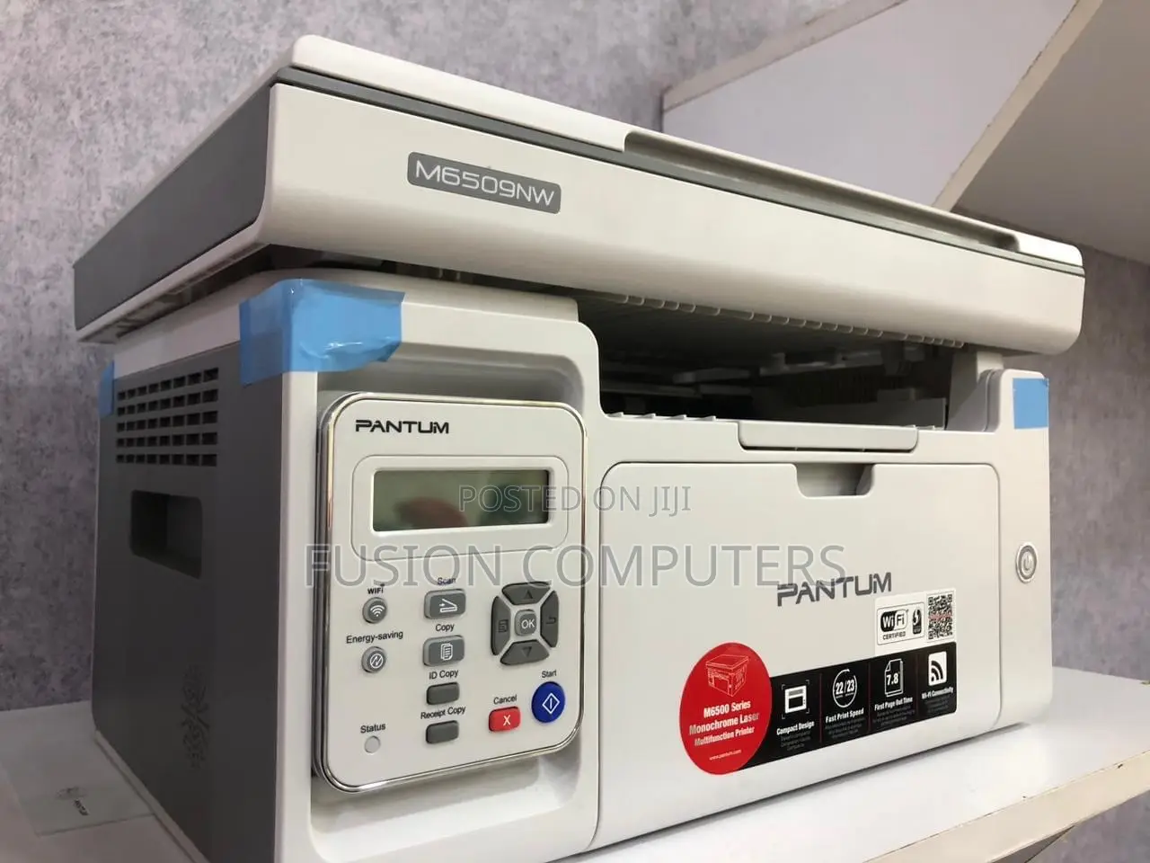 Pantum M6509nw 22ppm Mono Laser MFP Printer