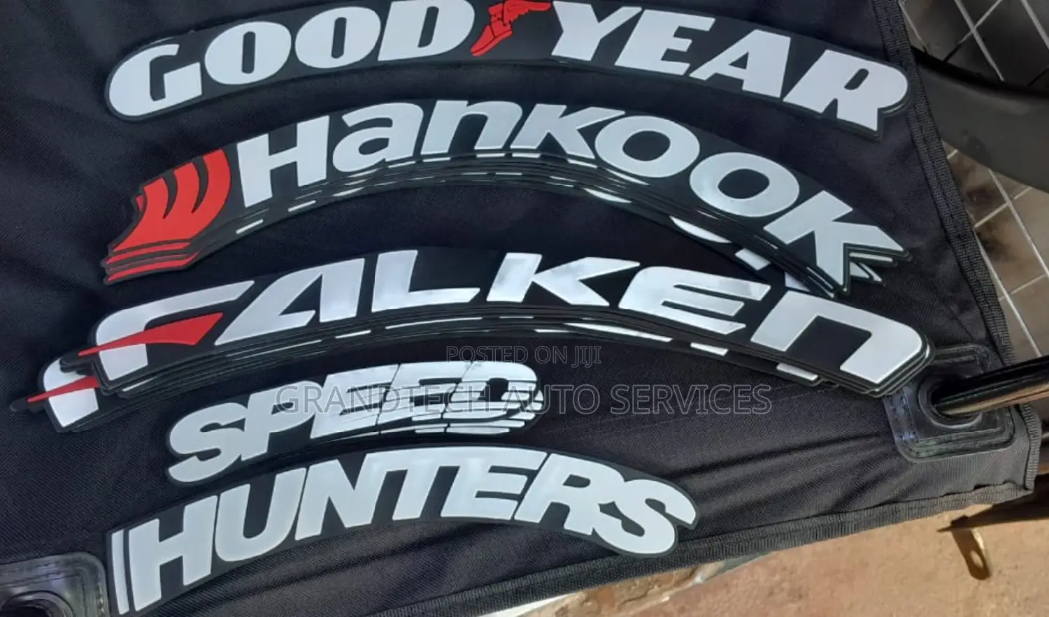 Car Tyre Stickers ~~