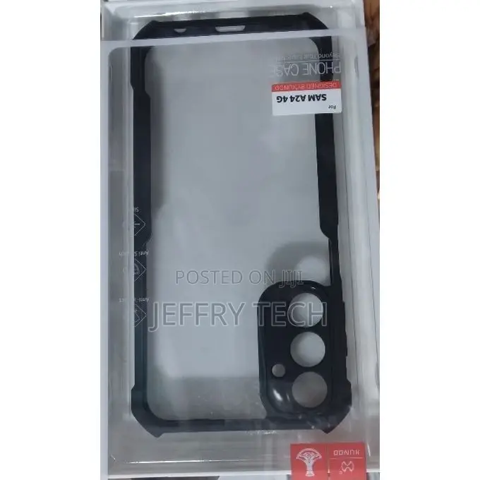 Xundo Transparent Back Case for Samsung Galaxy A24 4G