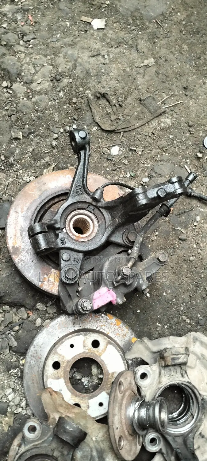 Wheel Hub With Bearing Complete Mazda Demio
