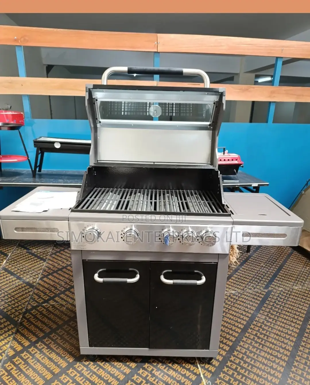 5 Burner Gas Barbeque Grills