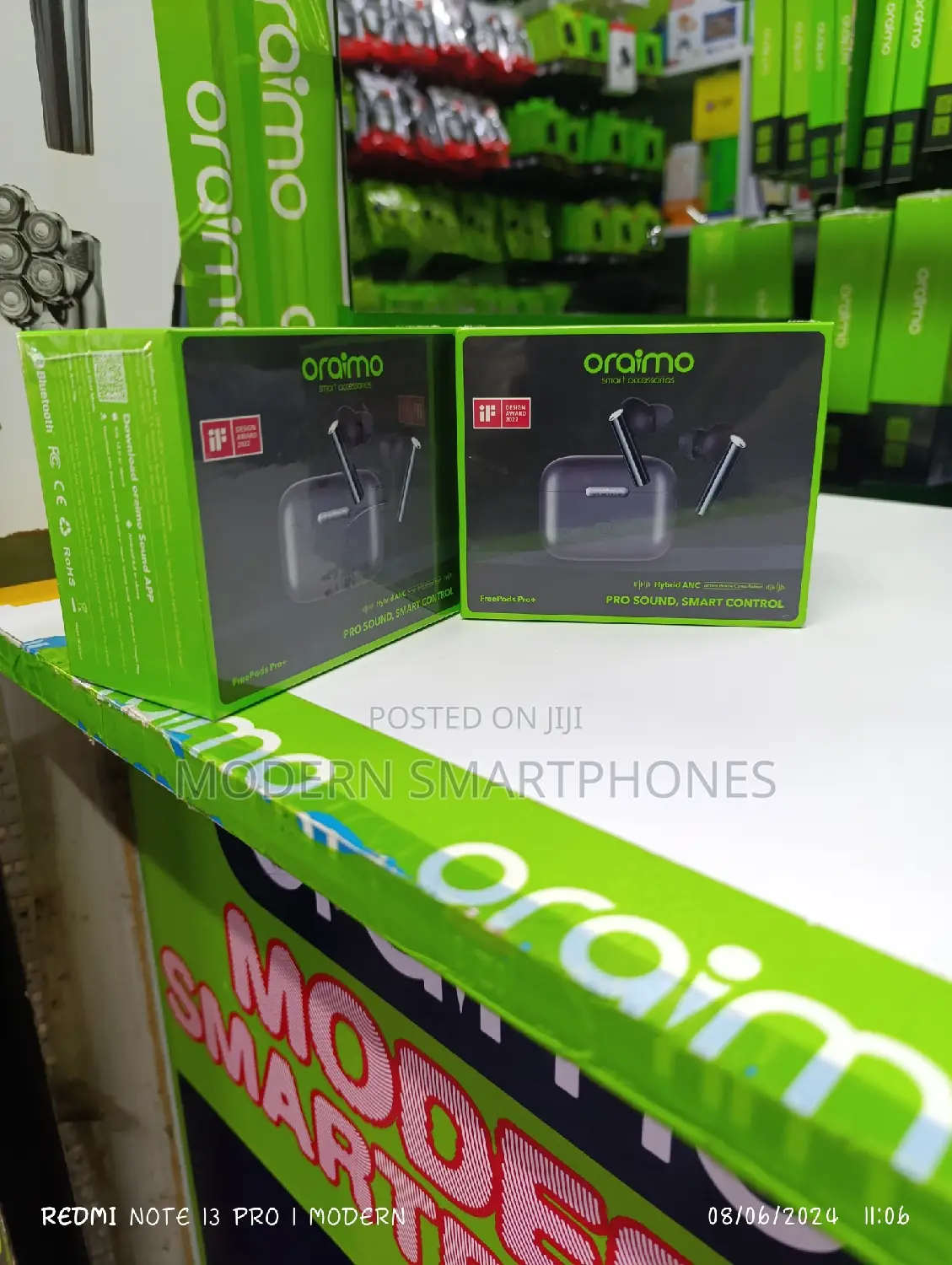Oraimo Freepods Pro Hybrid Anc True Wireless Earbuds