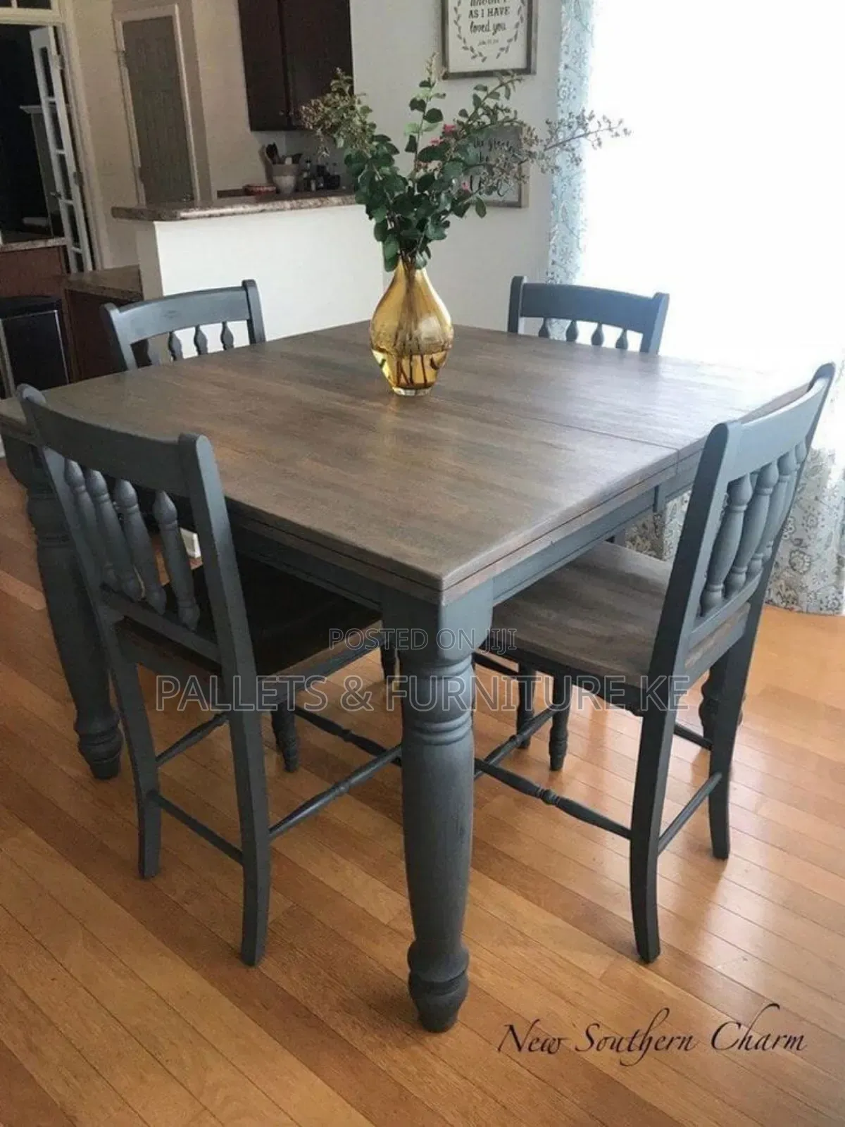 Gray Dining Set 066