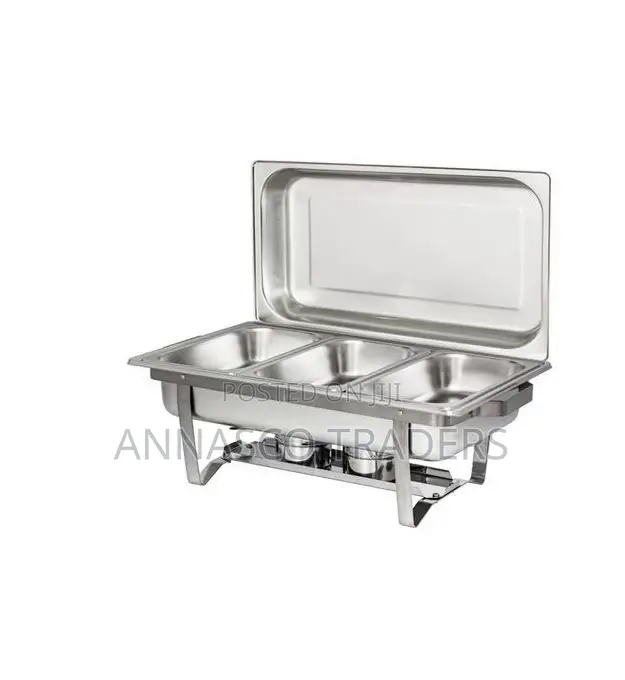 Signature Large 3 Compartment Chafing Dish