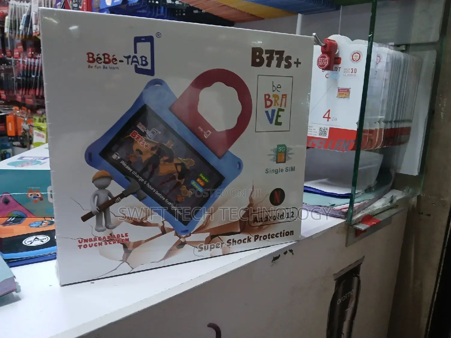 Kids Tablet Kids Tablet B77s+ Single Sim 5 G Network