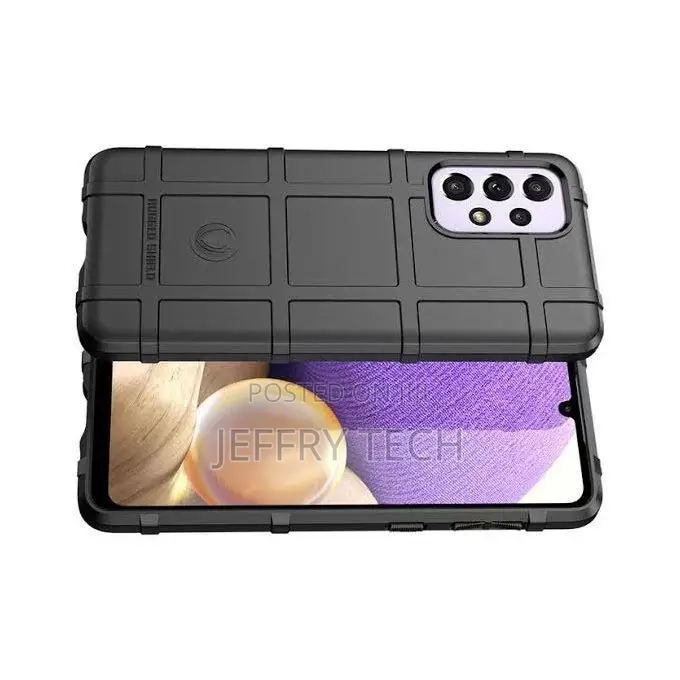 Rugged Shield Back Cover for Samsung Galaxy A35