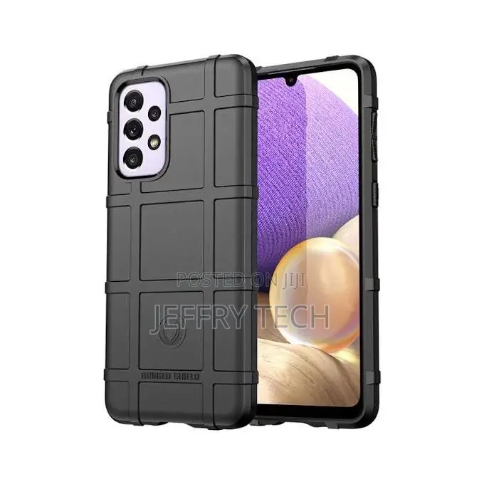 Rugged Shield Back Cover for Samsung Galaxy A35