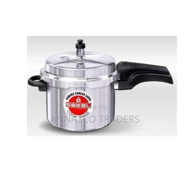 Saral 3l Heavy Aluminium Pressure Cooker-Explosion Proof