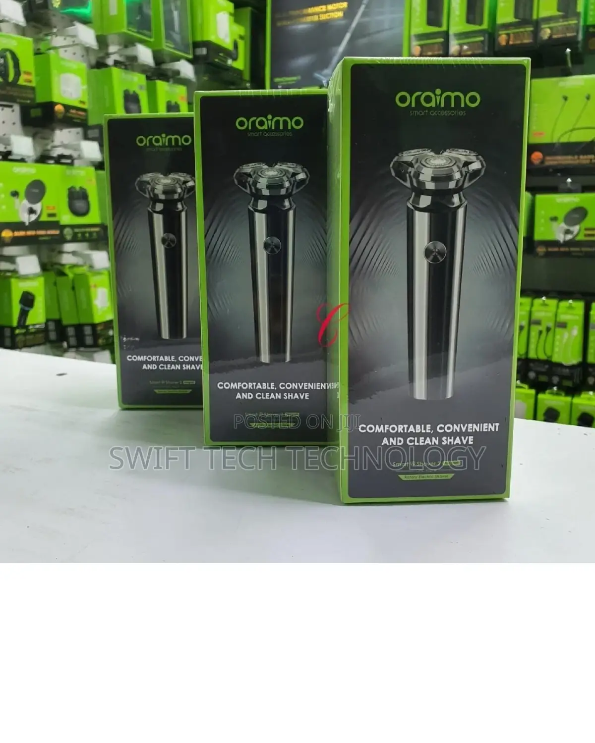 Oraimo Smart Shaver 2 Magnet Shaver Dual Ultra-Thin Shaver,