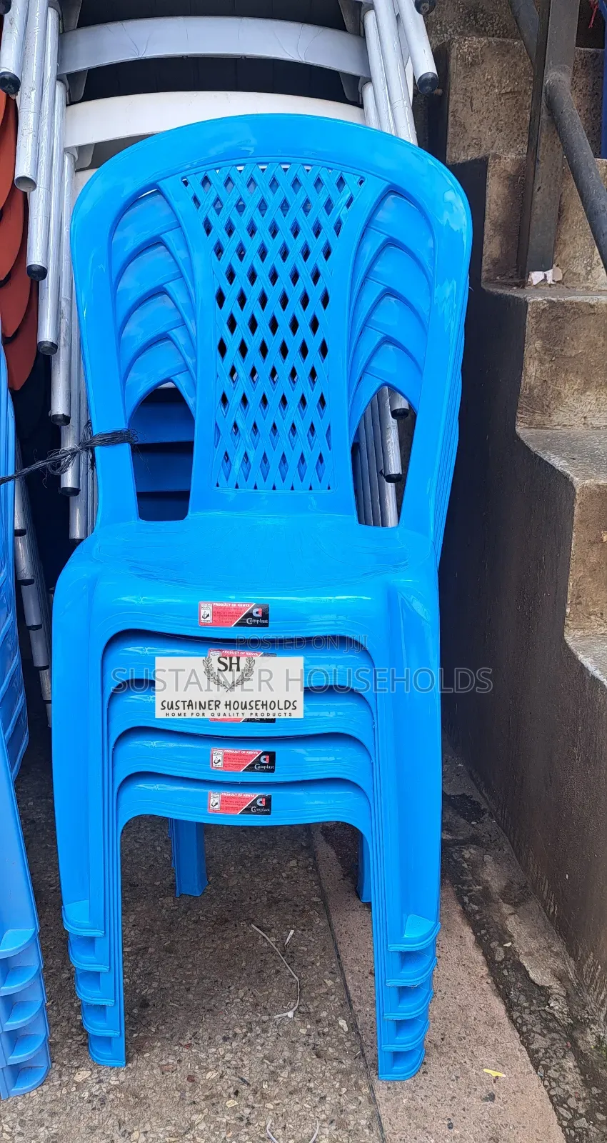 Complast, Armless Plastic Chairs
