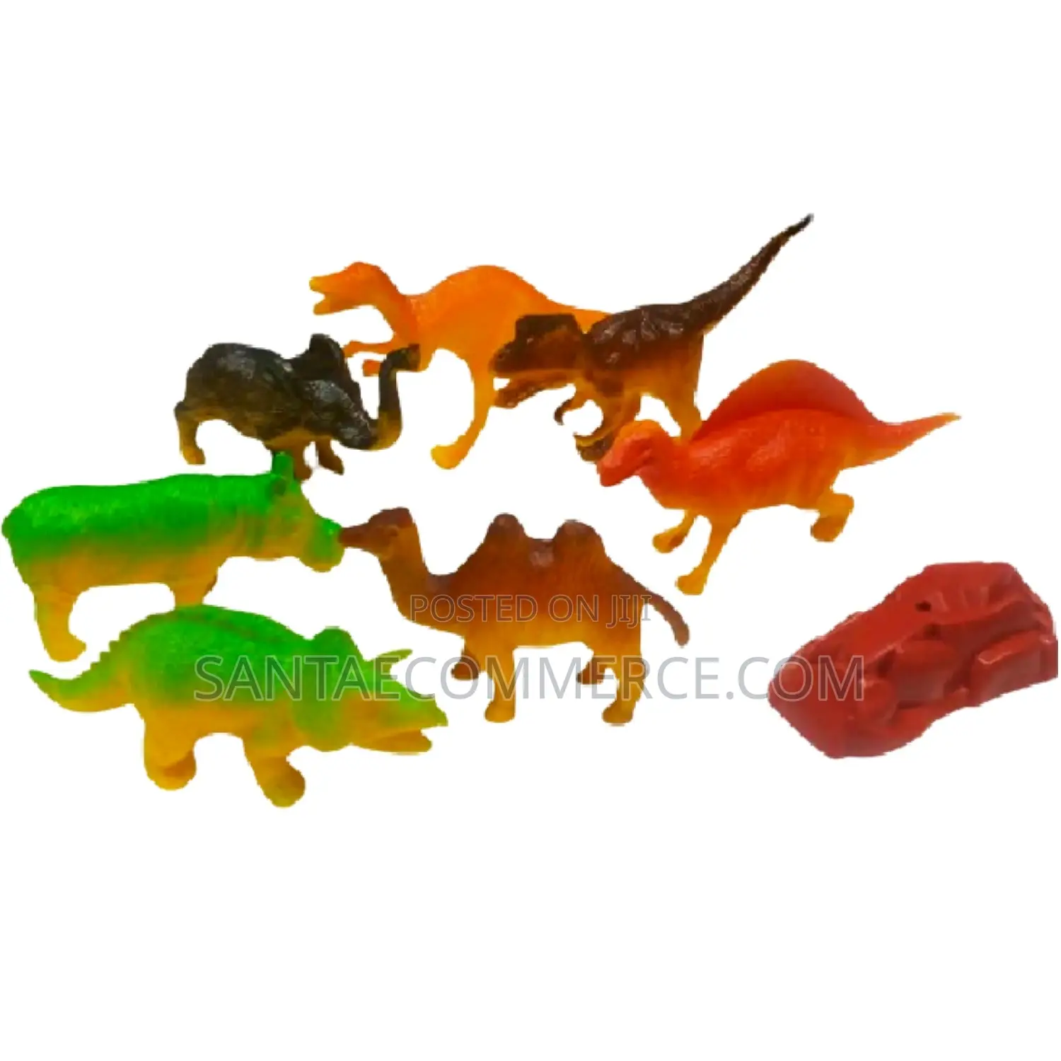 Dinosaur and Animals Mini Plastic Toys
