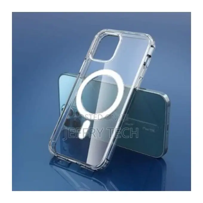 Wireless Charge Transparent Back Cover for iPhone 13 Pro Max