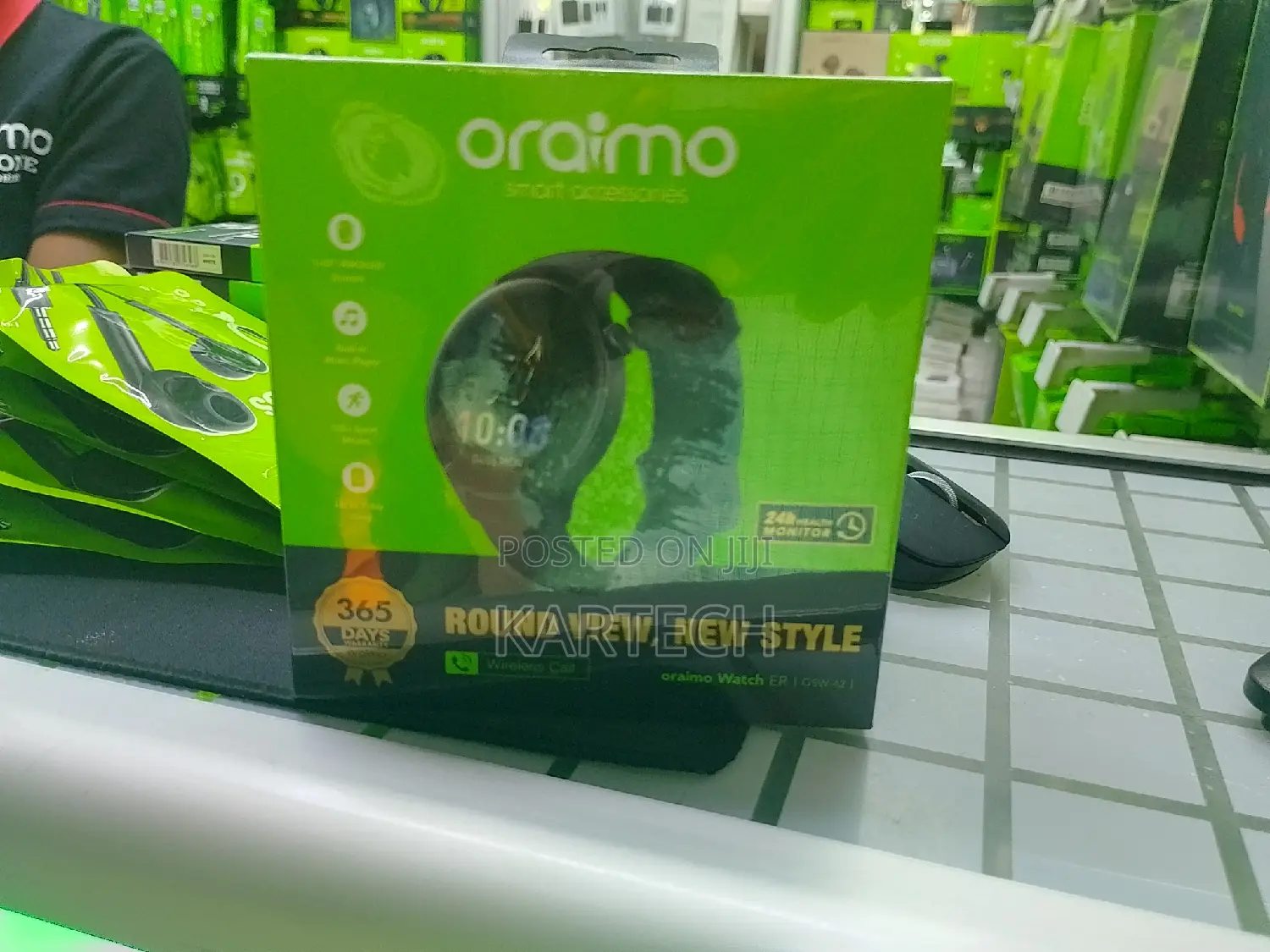 Oraimo OSW-42 Smart Watch With Bluetooth Call