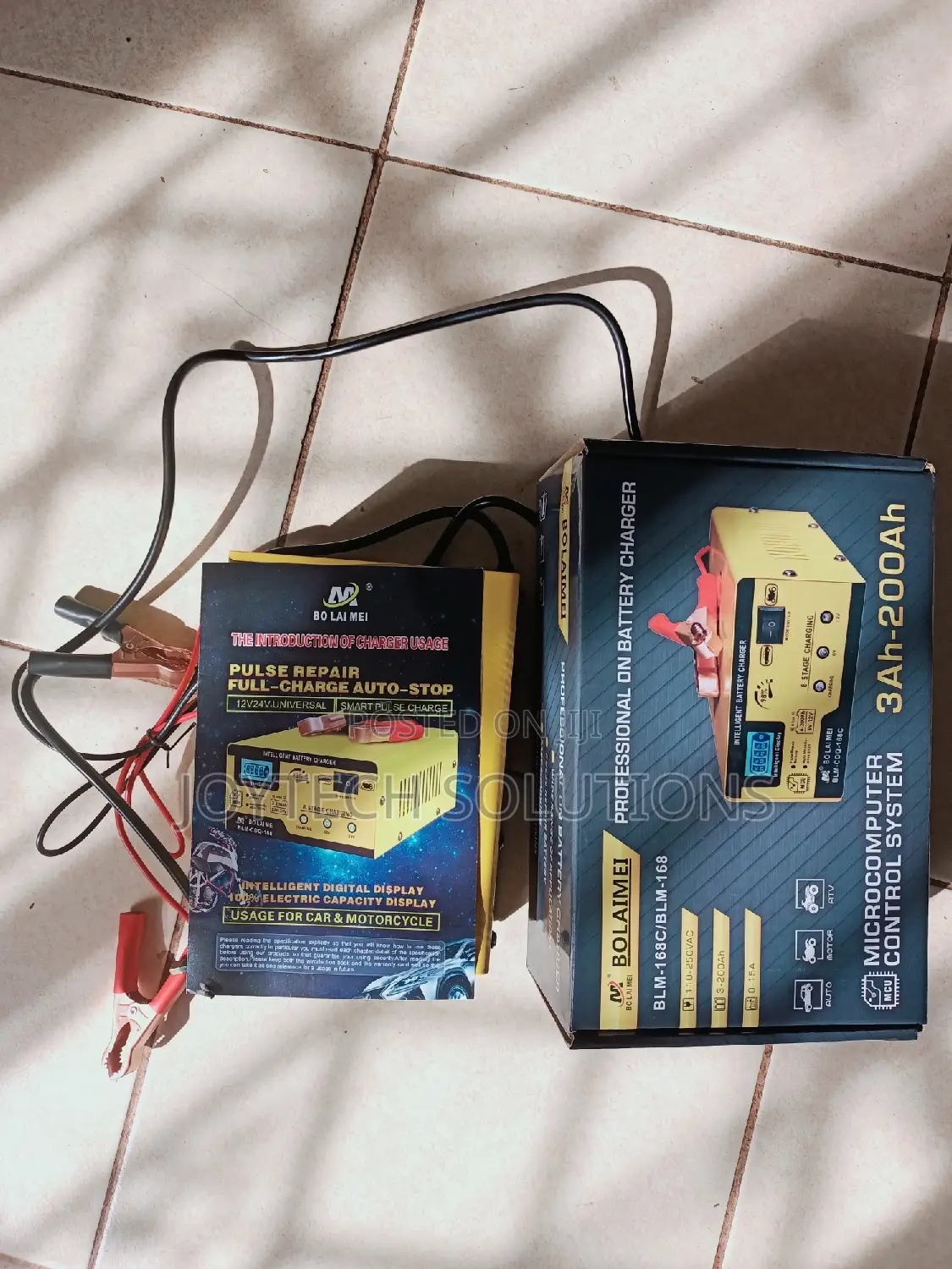 Bolaimei168blm Car Battery Charger 12-24v.