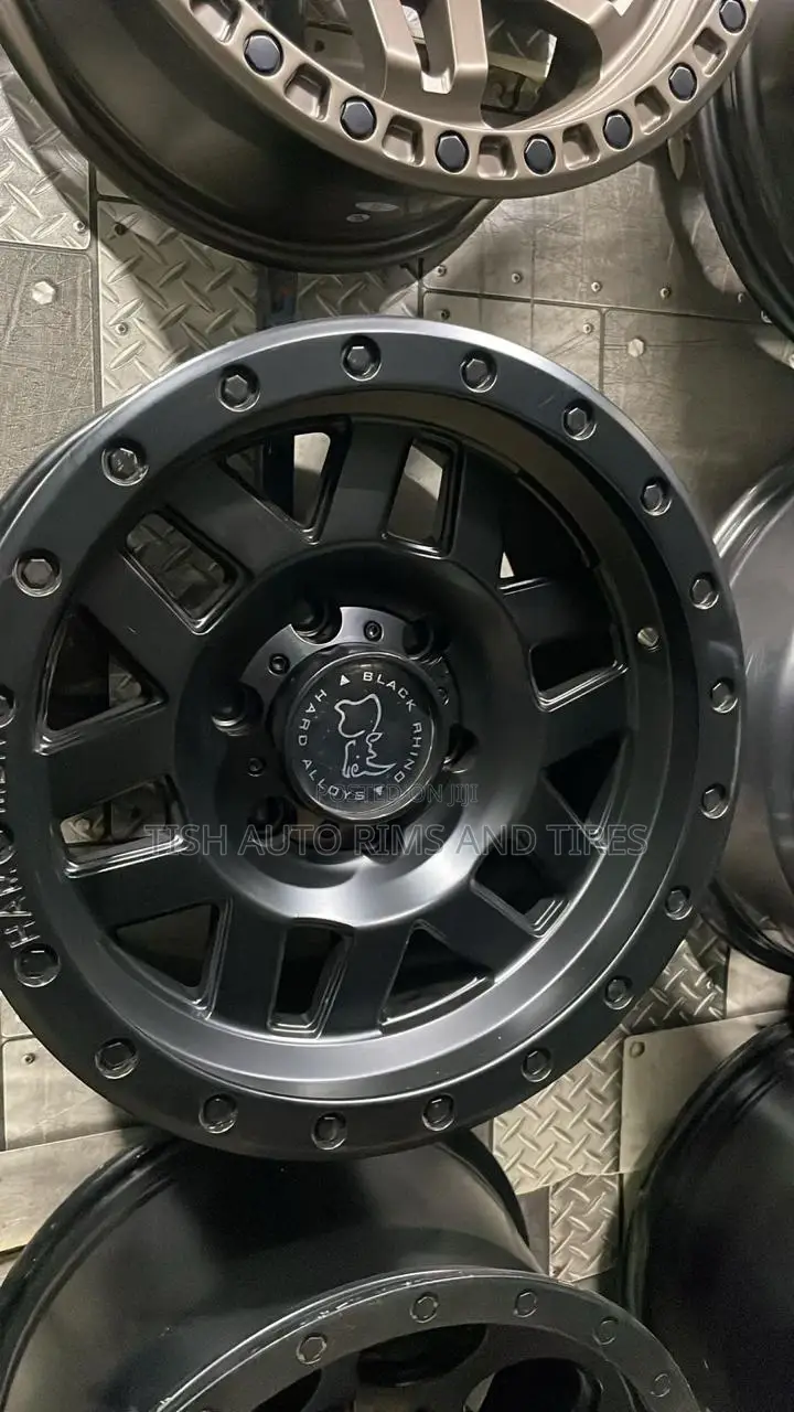 Black Rhino 16 Inch Rims Fitting Ford Ranger, Hilux, Pajero