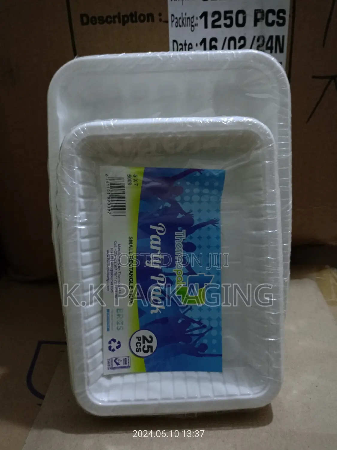 5x7 Meat Packing Trays