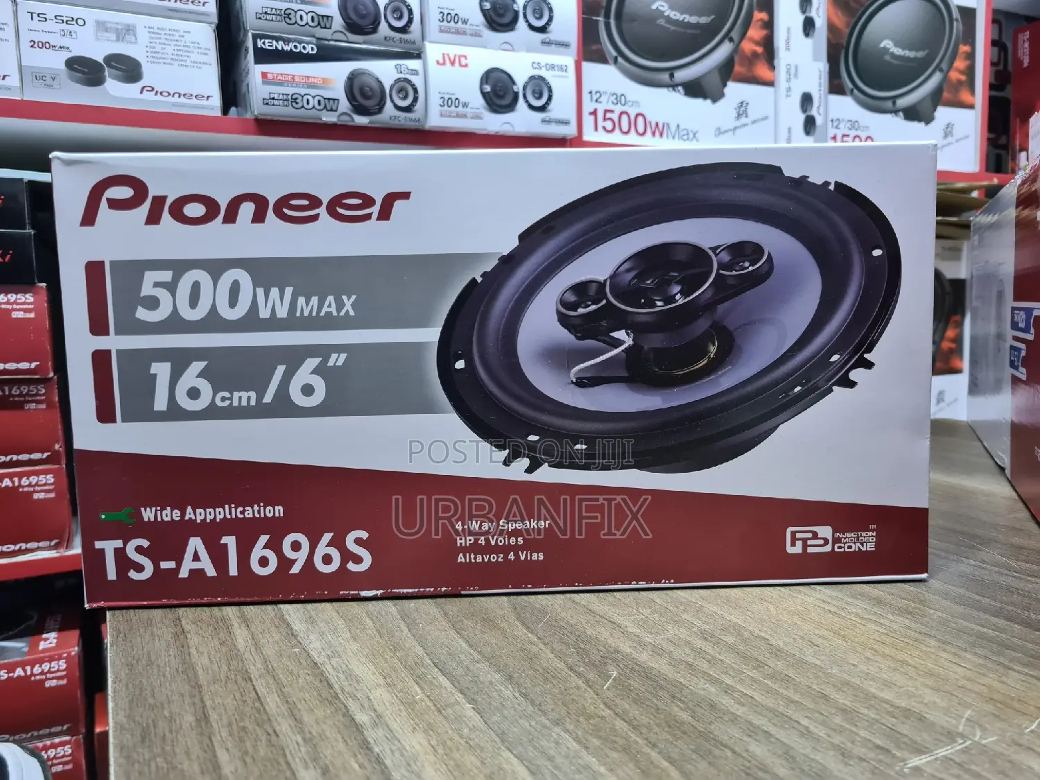 Pioneer 500 Watts 6 Inch Midrange Speakers