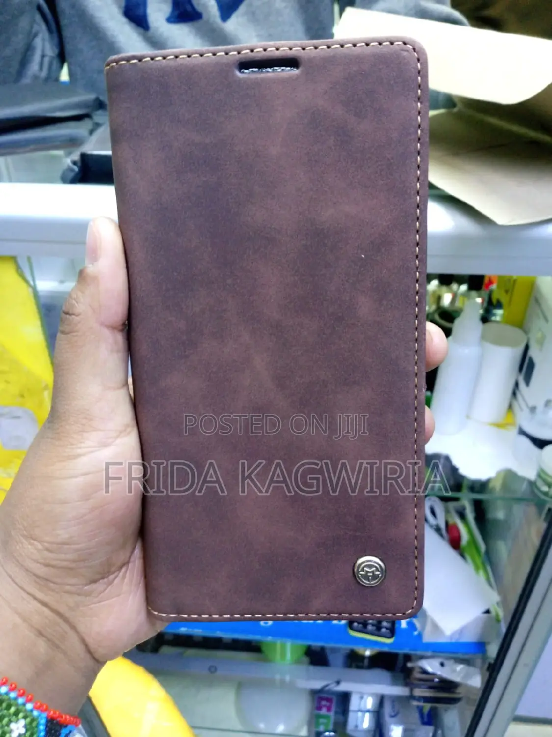 Samsung A55 Caseme Leather Flip Cover