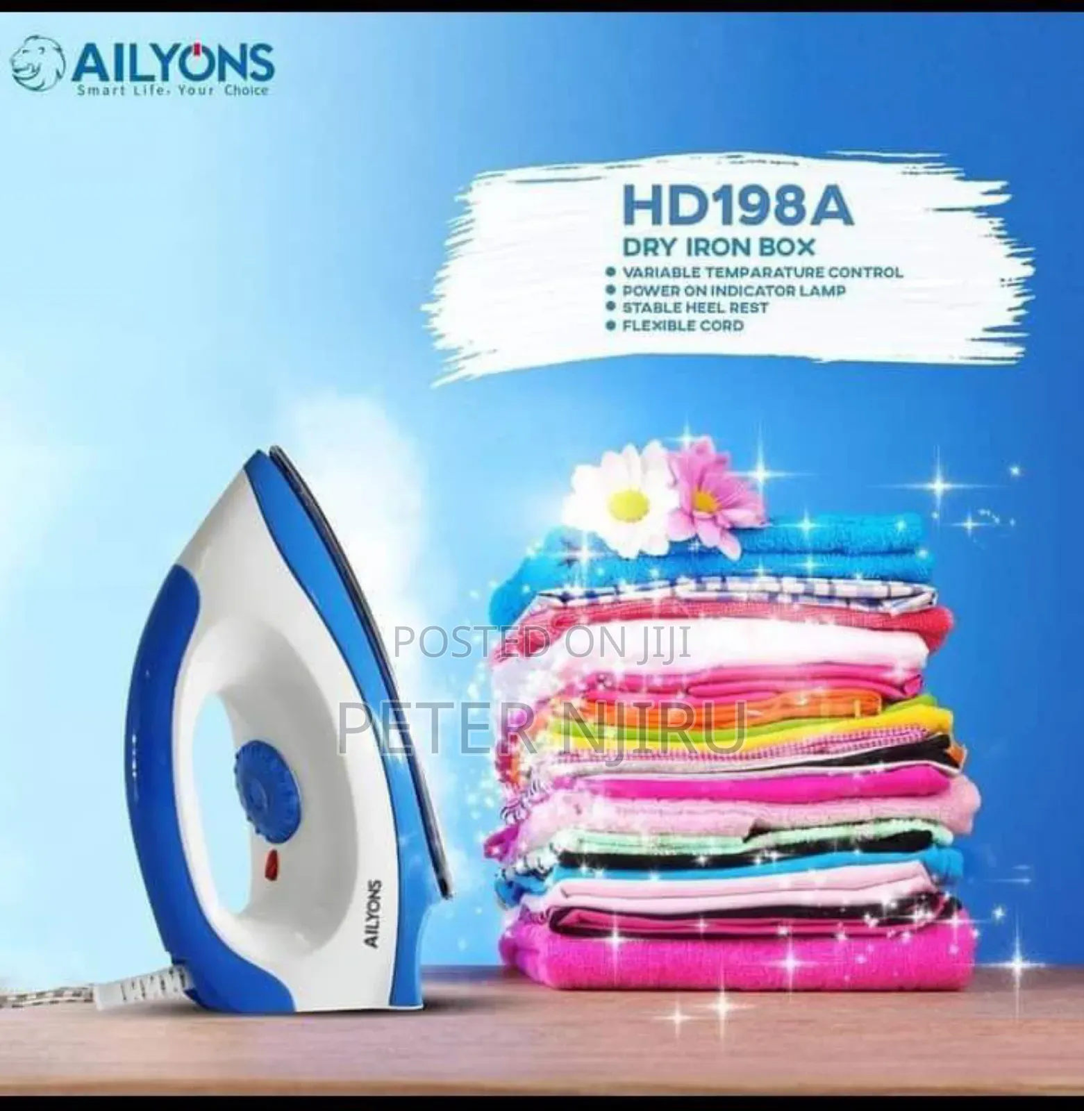 Ailyons Dry Iron Box