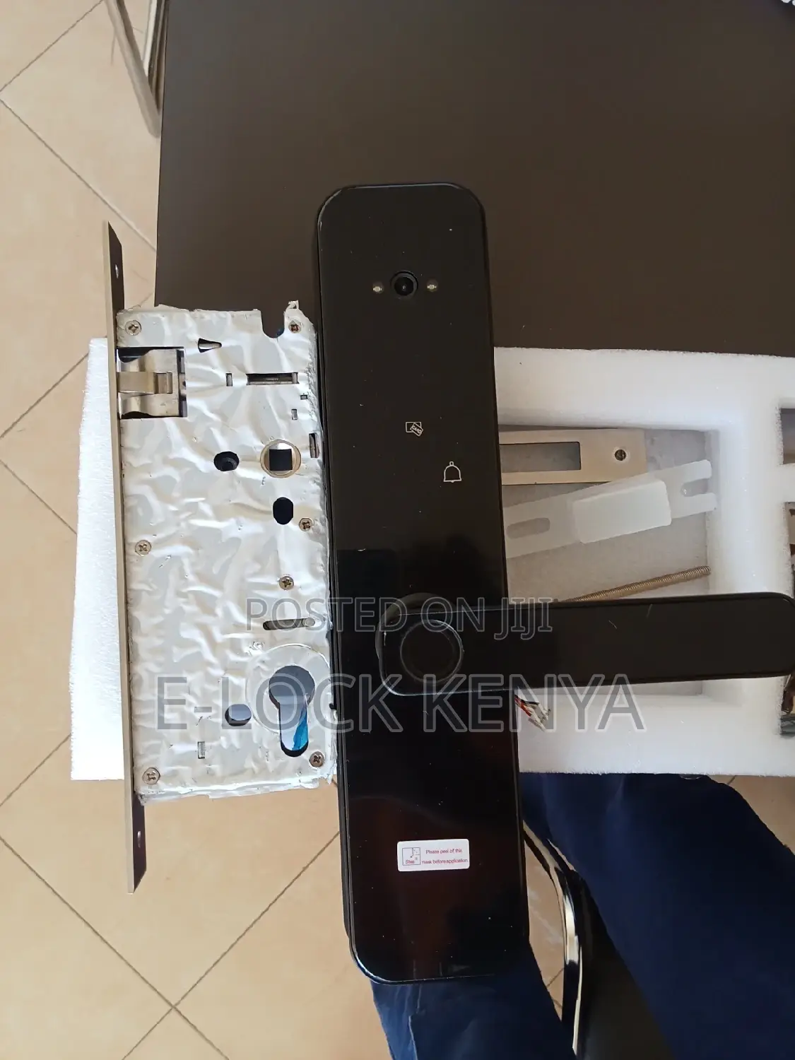 Advanced Security.Smart Biometric Wifi Door Lock With RFID