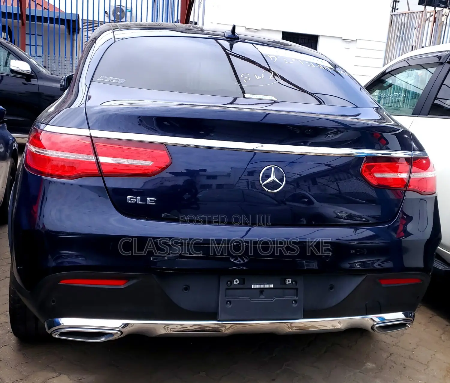 Mercedes-Benz GLE-Class GLE 350d 4MATIC 2018 Blue
