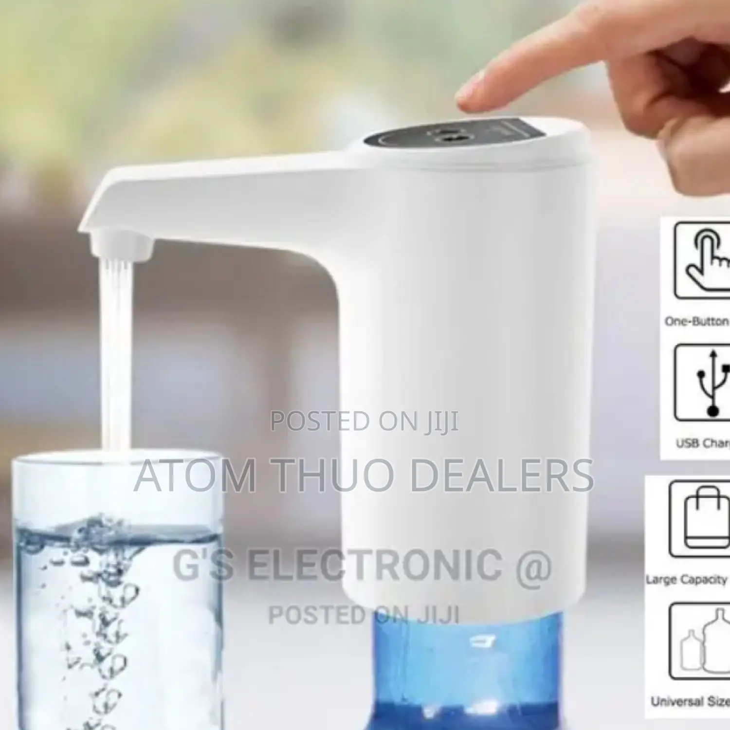 Automatic Rechargeable Water Pump,