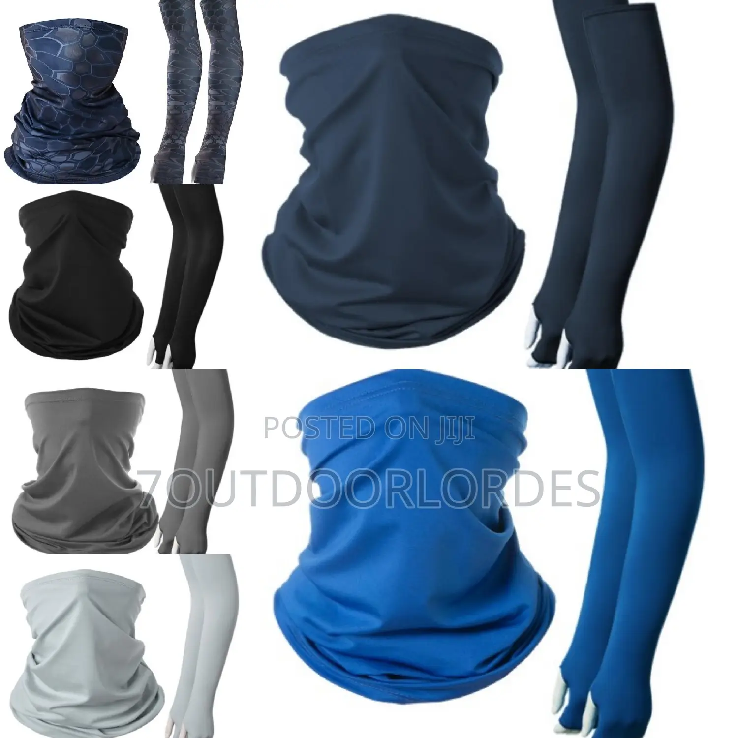 Armsleeves and Neck Gaiter Set