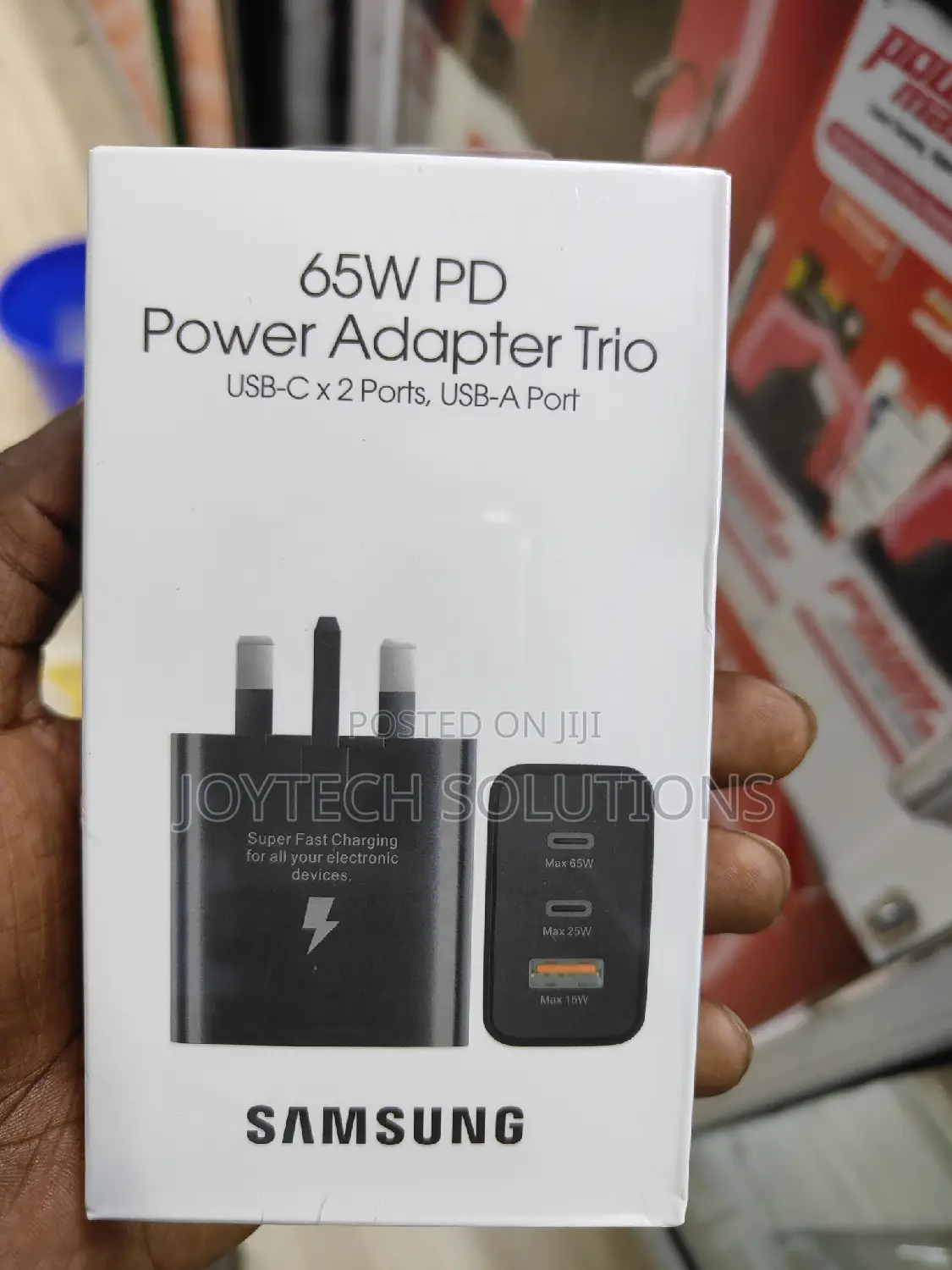 Samsung 65w Watts Complete Charger .