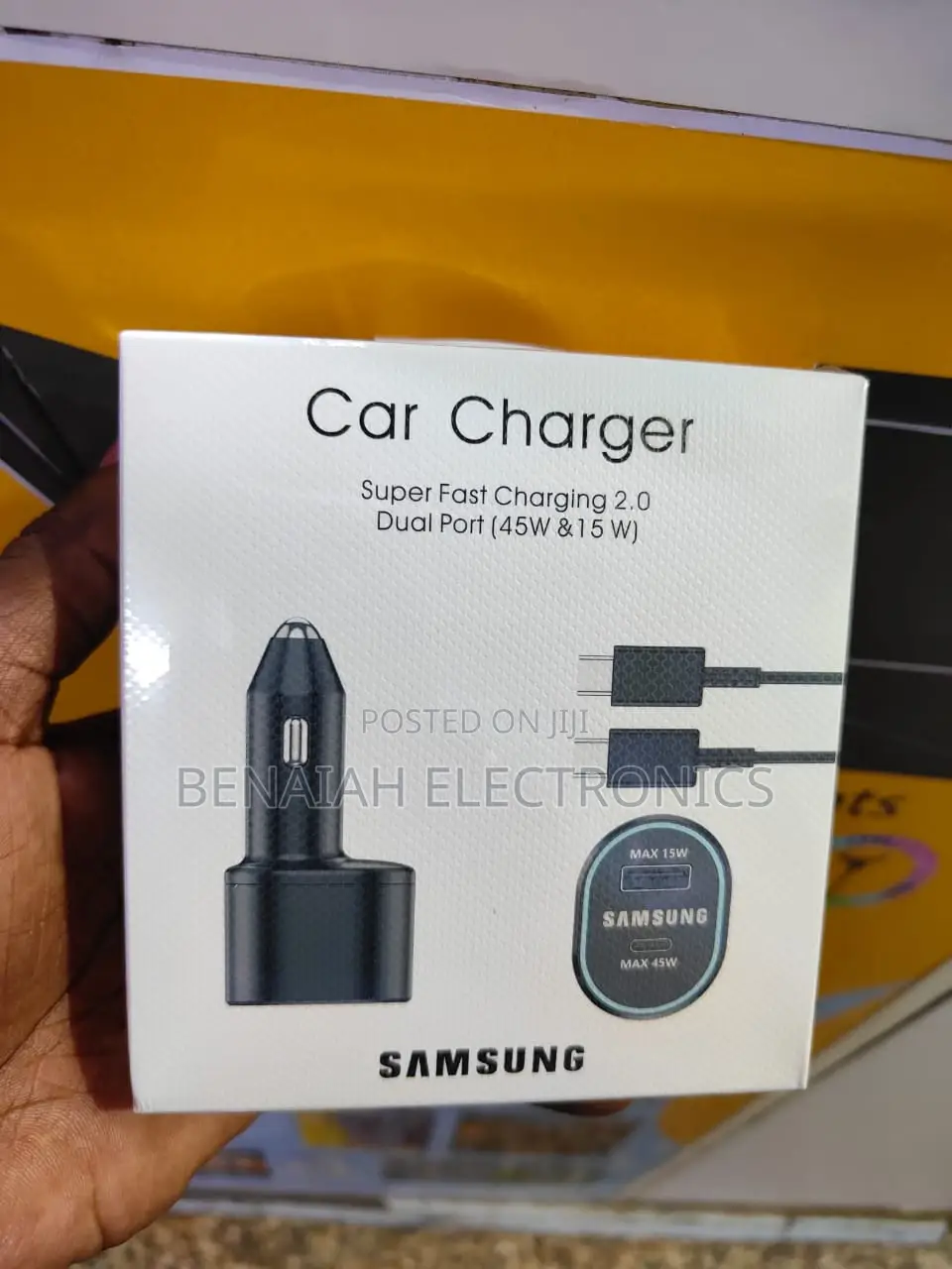 Car Charger.Very Efficient Samsung Car Charger.(45watts)