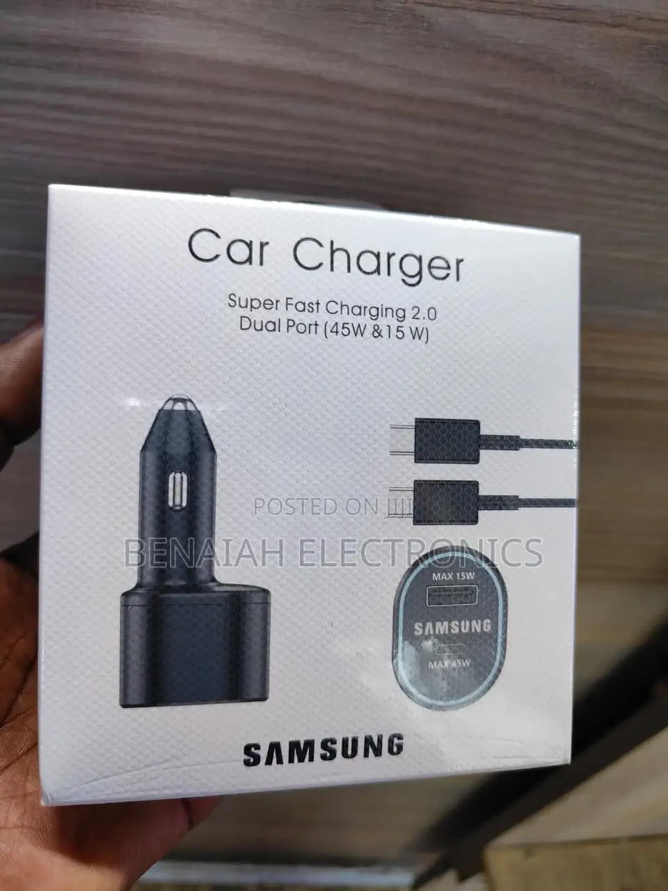 Car Charger.Very Efficient Samsung Car Charger.(45watts)