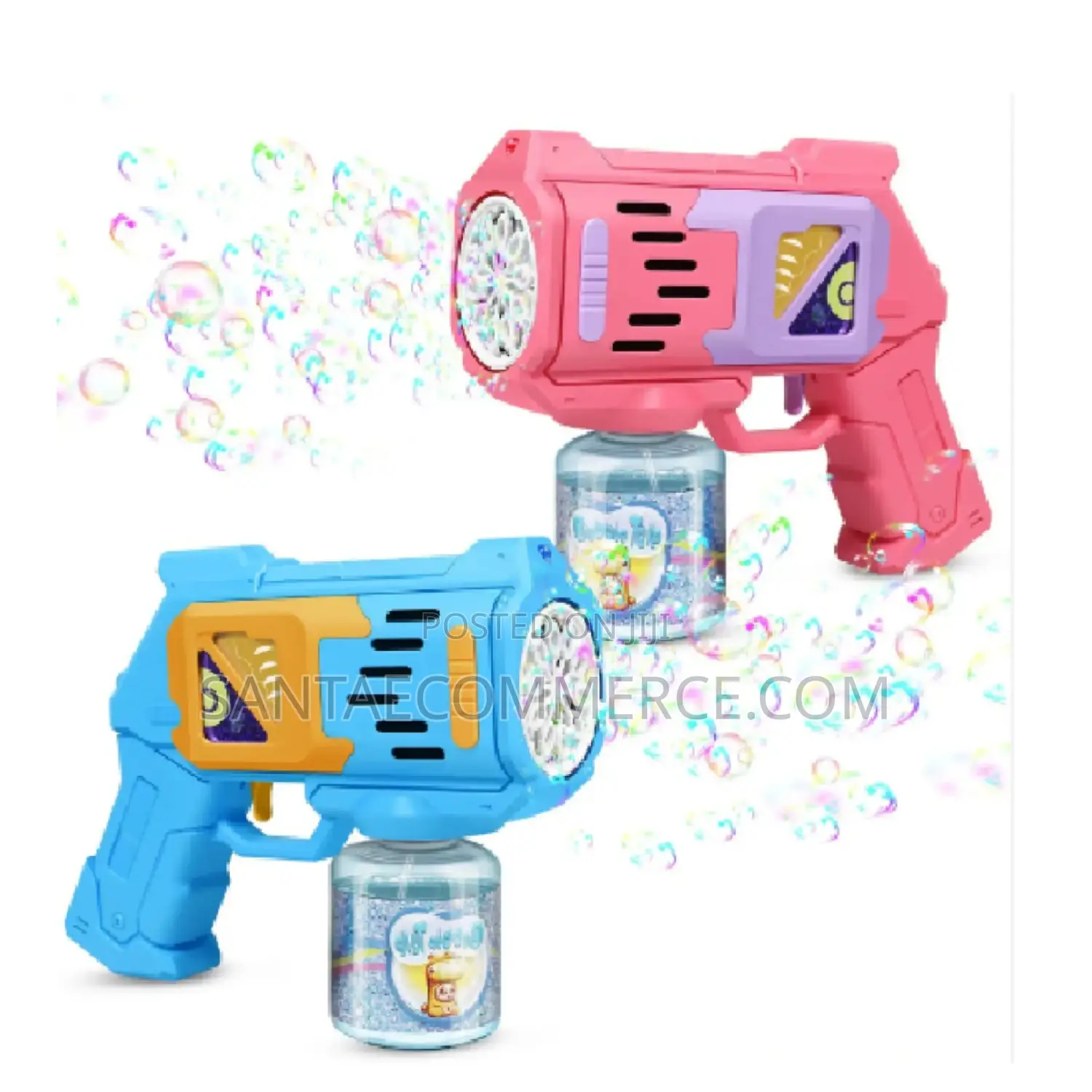 Soap Bubble Gun Blower Machine Toy