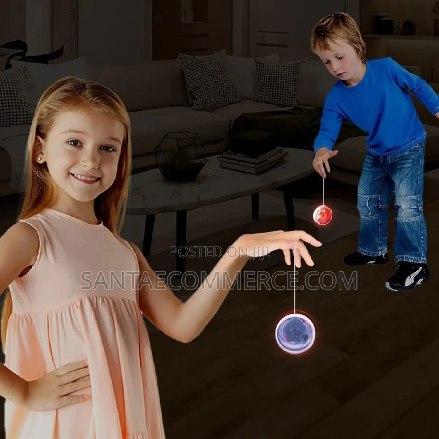 Yoyo Ball Luminous With Led Light Flashing Toy