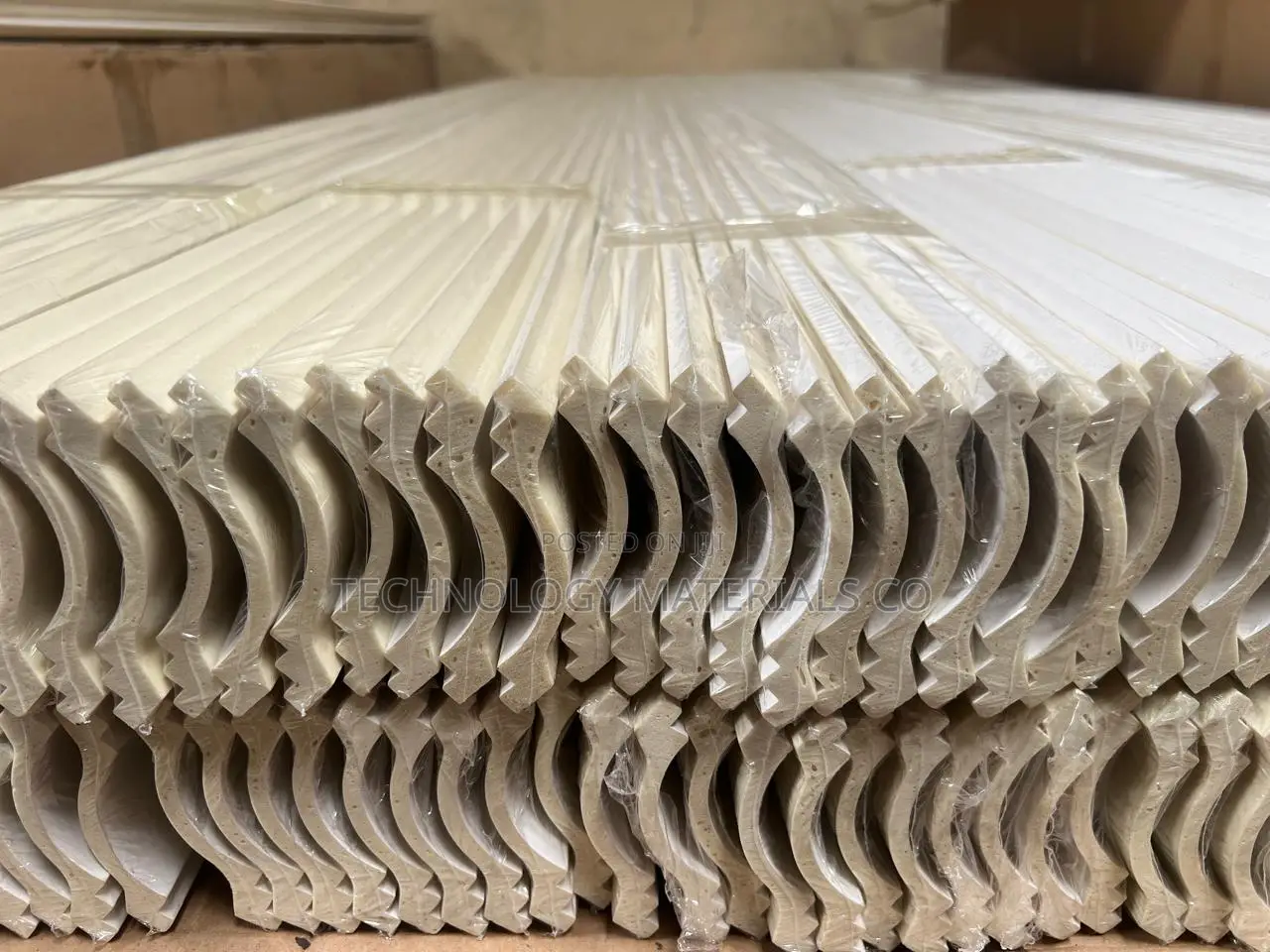 Fiber PU Cornices 3 Inches * 8ft Long.
