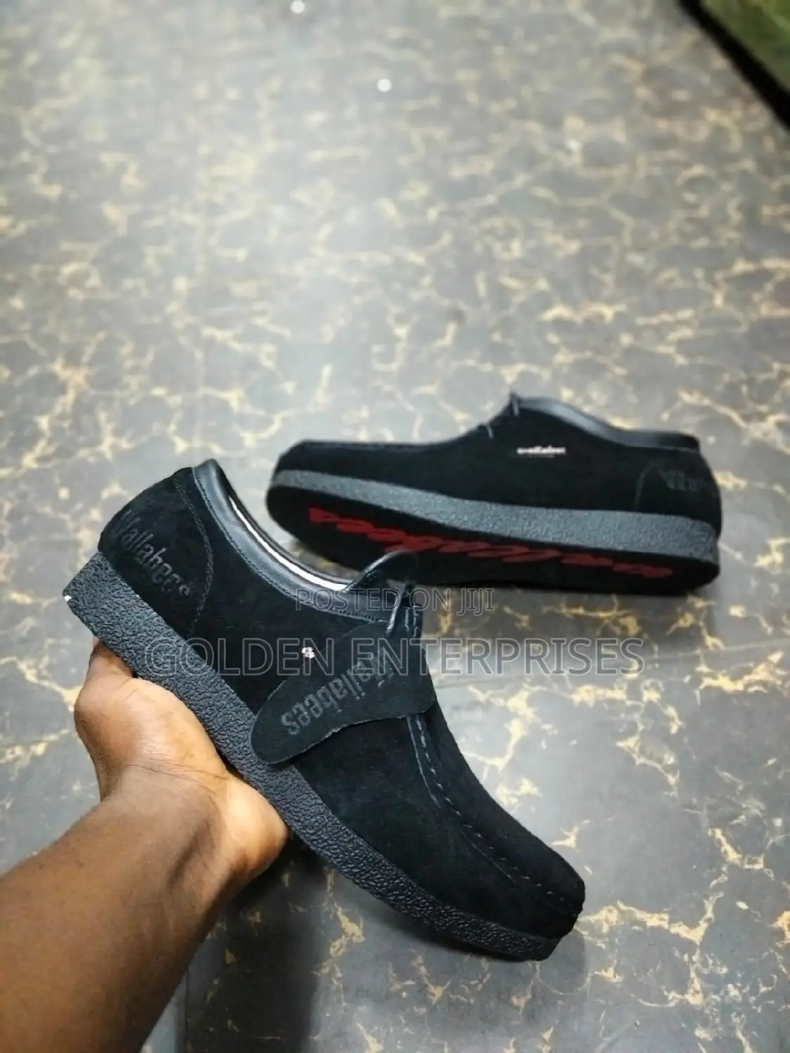 Quality Suede Leather Clarks Wallabees
Size 39-45