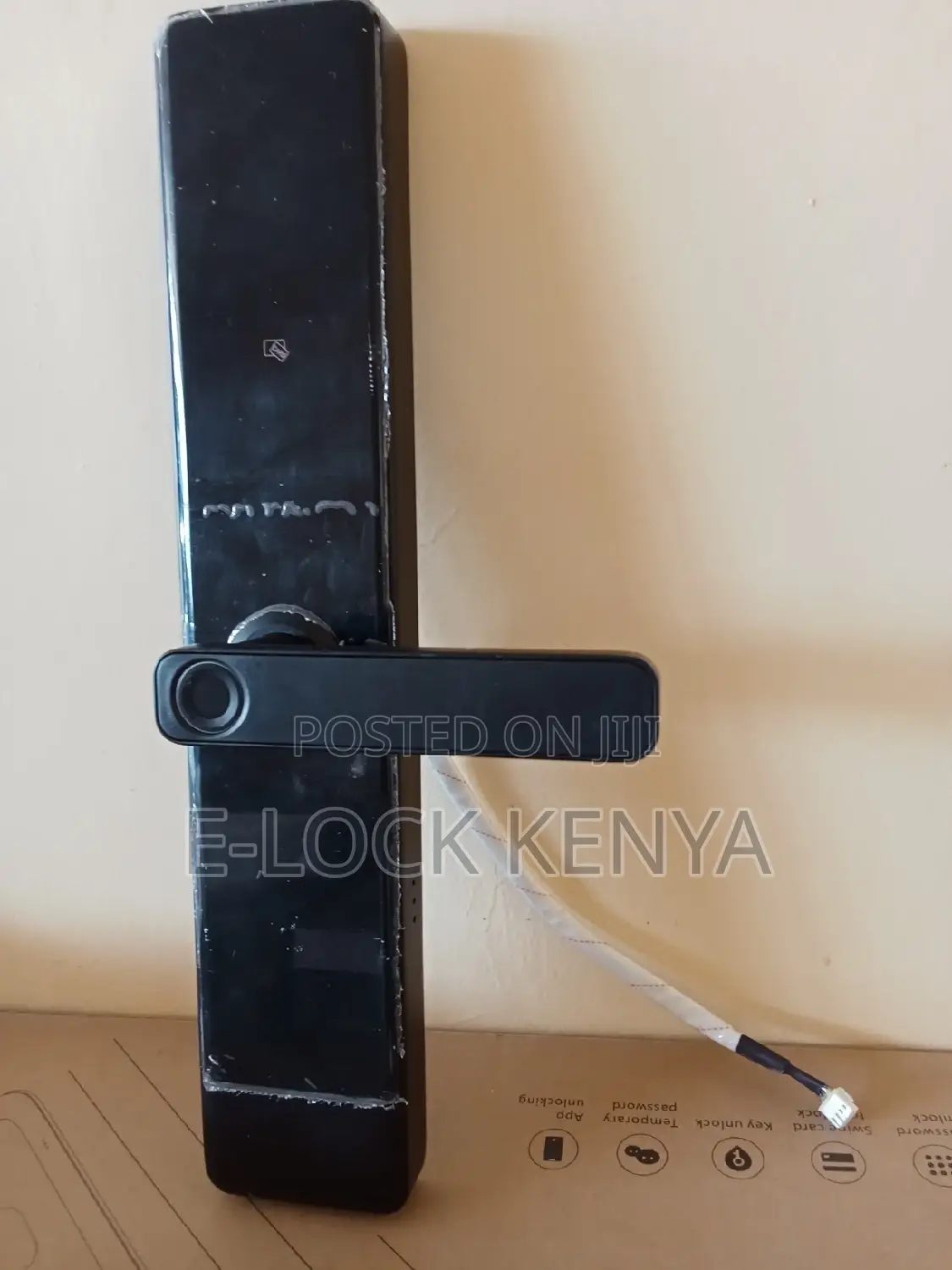 Smart Solutions.Biometric Wifi Door Lock With Passcode Entry