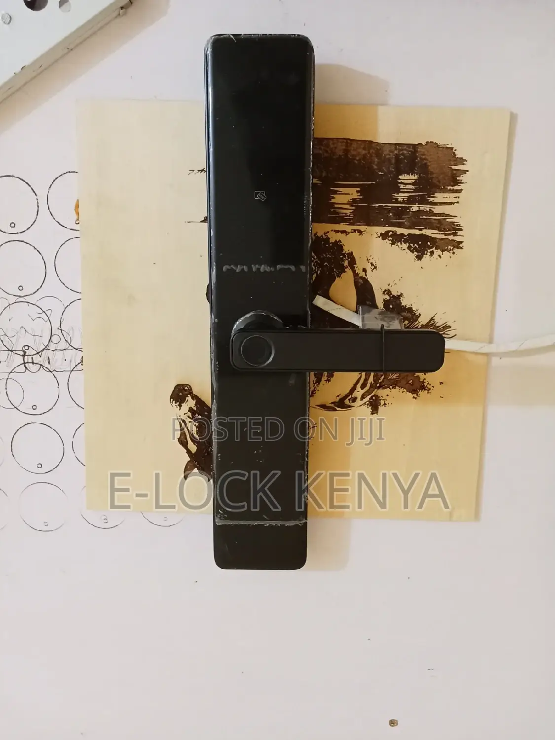 Biometric Mastery. Wifi Door Lock With Passcode Integration.