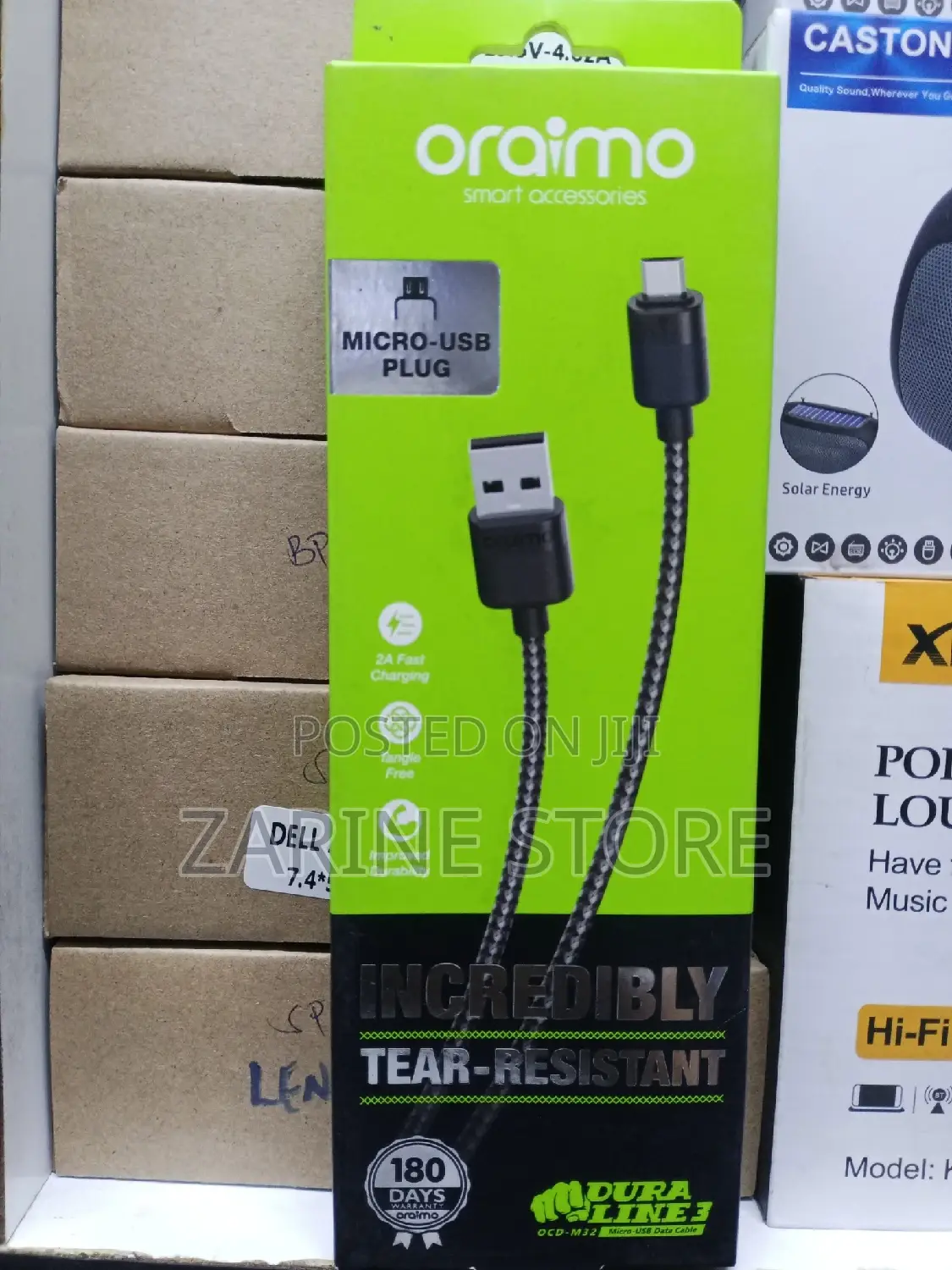 Oraimo Micro USB Cable Fast Charging 1metres Long