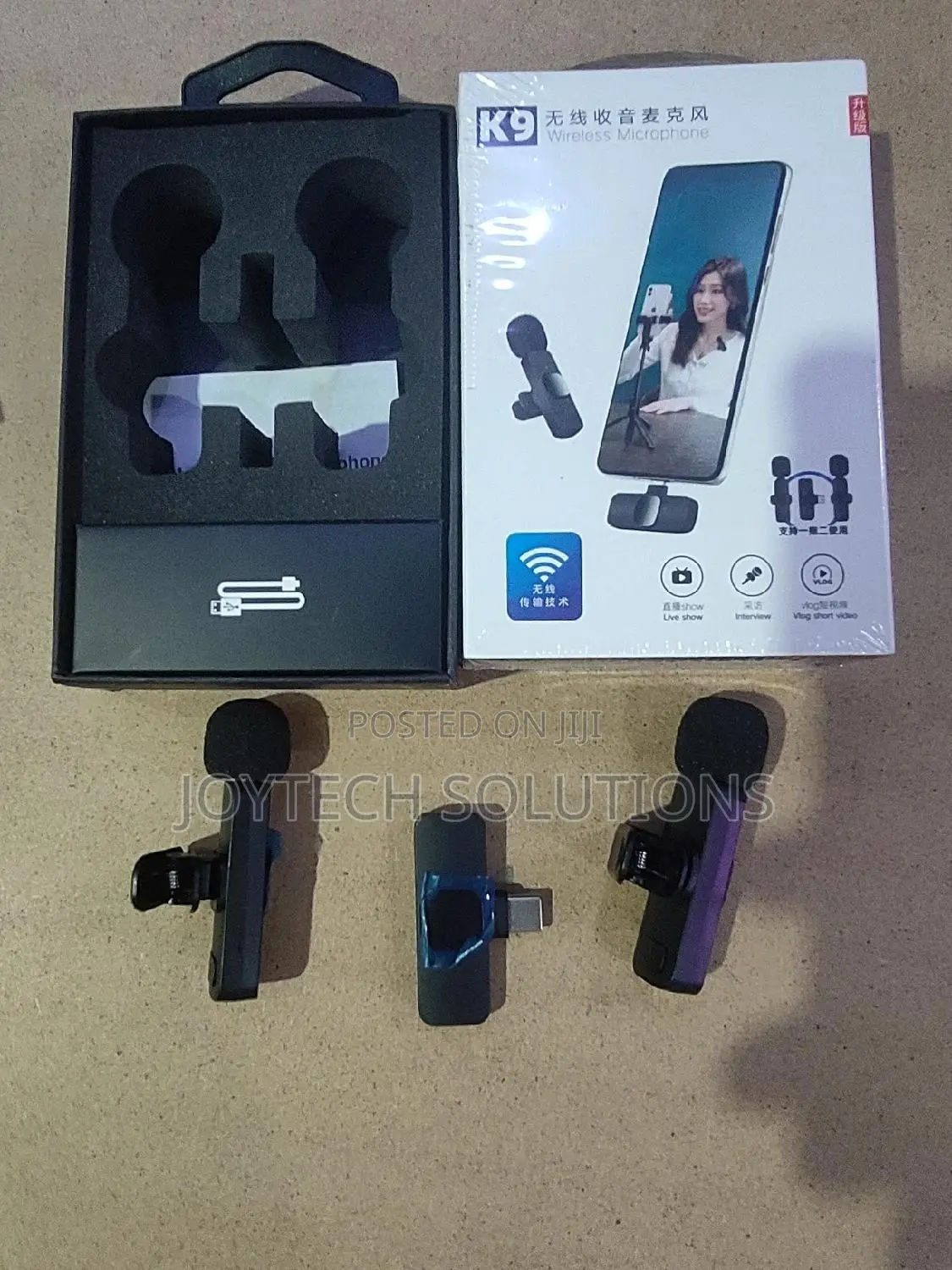 Recording Microphone. Dual Wireless Lapel Microphone Tp C