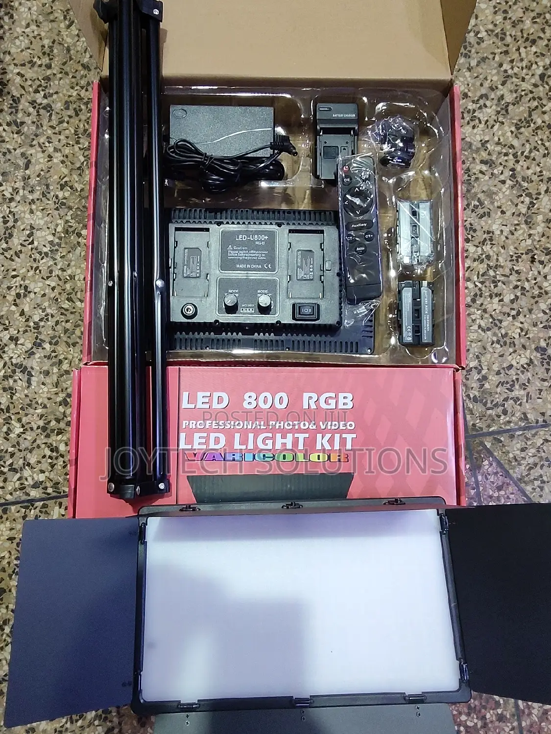 Original Pro Led 800 + RGB ( With Tripod Stand/ Remote)